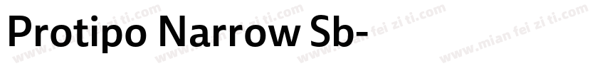 Protipo Narrow Sb字体转换